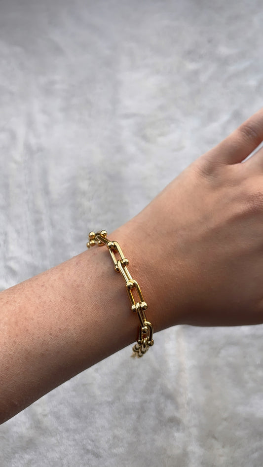 Golden Orbit Bracelet