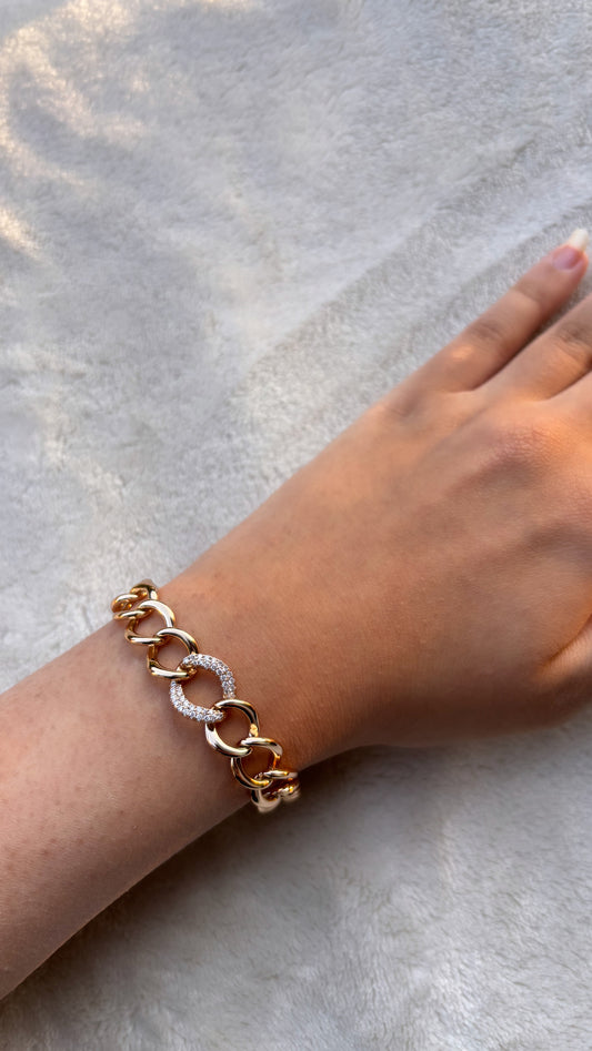 Golden Luxe Link Bracelet