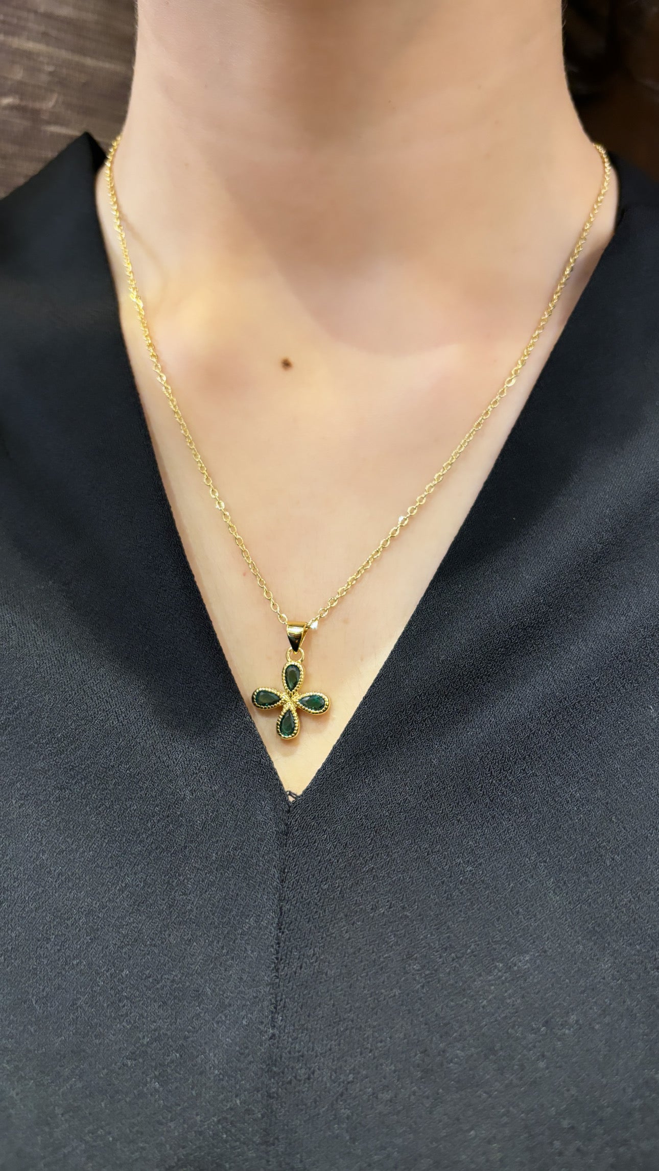 Clover necklace